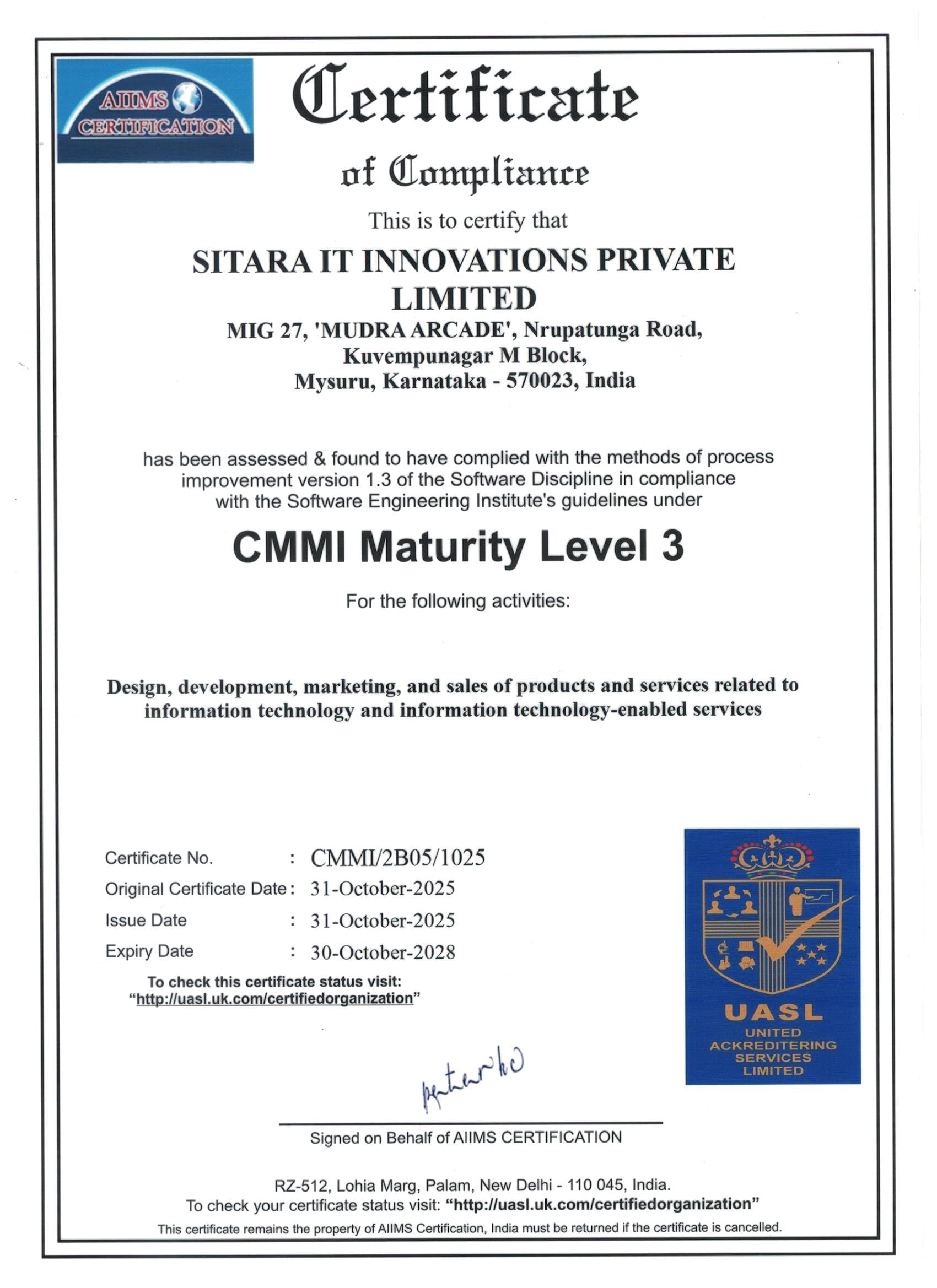 CMMI Level 3